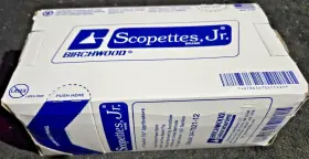 34-7021-12 Scopettes Jr. Ob/gyn Swab Paper Shaft / Rayon 1 Box S -100 Count