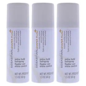 K0003337 Sebastian Shaper Plus - Travel Size By For Unisex 1.5 Oz Hair Spray Pack