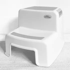 Sh-jl-32 Secure Home By Jessa Leona Dual Height 2 Step Stool For Kids Slip Resistant 1 Count Pack Of Gray