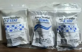 See Photos 604351797109 Lot Of 3 Aerochamber Plus Z Stat Anti-static Valve Holding Chamber New
