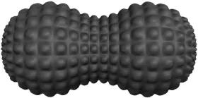 33538 Seleware Peanut Massage Ball Double Lacrosse Roller Black