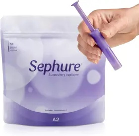 A2-30 Sephure Easy-to-use Suppository Applicator For Women And Men Disposable 30 Pack