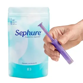 B3-10 Sephure Easy-to-use Suppository Applicator For Women And Men Disposable