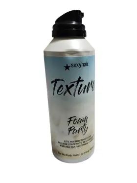 Sexy Hair 646630019168 Texture Foam Party By For Unisex - 5.1 Oz No Cap