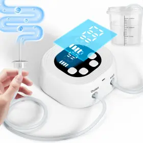 Shgumite 760754802168 Enema Kit-electric Bucket Kit 2l/2.2 Quart 1-100 Levels Adjustable Pres