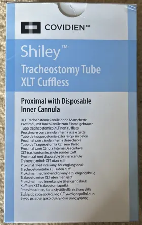 60xltcp Shiley Tube Cuffed Proximal With Disposable Inner Cannula