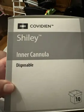 6dic Shiley Shirley Inner Cannula 1 Box Of 10