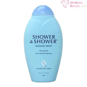 M45813 Shower To Morning Fresh Body Powder With Lavender 13oz / 368g New