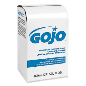 9106-12 Sim Supply Blocked Brand Premium Lotion Soap Refill Waterfall Scent 800 Ml 12/carton Go-jo