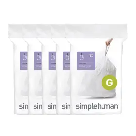 Cw0166cp Simplehuman Code G 100 Count Dispenser Pack Of 1 White