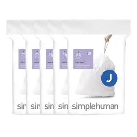 Cw0169cp Simplehuman Code J 100 Count Dispenser Pack Of 1 White
