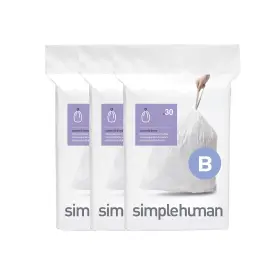 Cw0251 Simplehuman Code B 90 Count Dispenser Pack Of 1 White