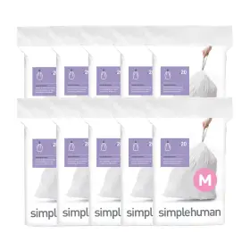 Cw0575 Simplehuman Code M 200 Count Dispenser Pack Of 1 White