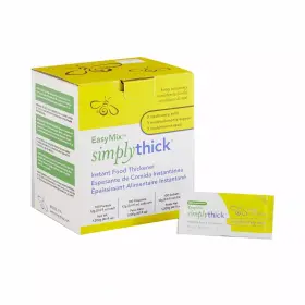 Simply Thick 820513060052 Simplythick Easy Mix Food And Drink Thickener Unflavored 12 Gram Packet 100 Ct