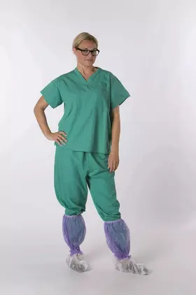 Kh-450 Sloan Medical 852030006077 Case Of 50 Knee-high Protective Garment Sta-dri Non-skid