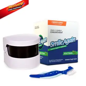 Smile Again 196852713332 Care Kit Denture Retainer And 12 Count Pack Of 1