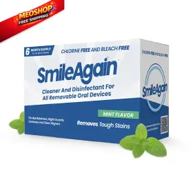 B001b48cig Smile Again Smileagain Retainer Cleaner - 180-220 Cleanings 22 Pack/6 6 Month Supply