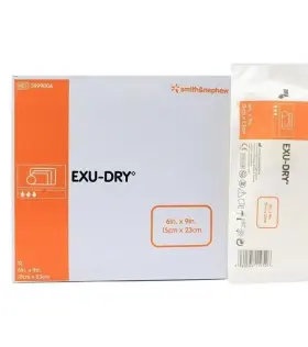 5999006 Smith & Nephew And Exu-dry 6 Inch X 9 - 12/box Exp 04/2026