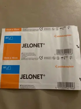7404 Smith & Nephew 7 Jalonet Dressings And 10cm By 10 Cm