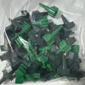 33-2600 Smiths Oxygen O2 Connector Christmas Tree Green Portex 46 Count