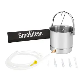 Smokitcen 719209012829 Coffee Enema Bucket Kit Stainless Steel 2 Quart Capacity For Cleansing Detox