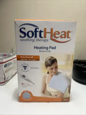 Hp118 Soft Heat Vintage 2002 Heating Pad King Size 12 Inch X 24 Model Hp 118