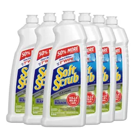 15519 Soft Scrub Cleaner Antibacterial 36 Ounce Pack Of 6 Bleach Surface Cleanser