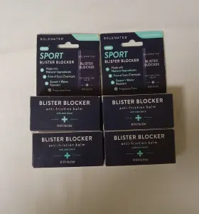 Solemates 896818002561 Sport Blister Blocker 0.15oz Anti-friction Balm Odor Block Nib 4x