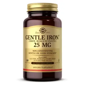 30179 Solgar Iron Gentle 180 Count Pack Of 1 Vegetable Capsules Ideal Sensitive Blood