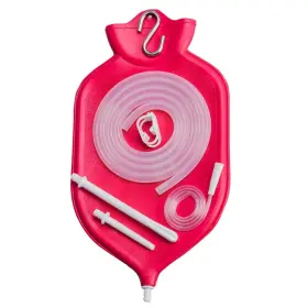 Sg-177 Soulgenie Healthandyoga Naturoflo Enema Bag Kit - Open Fountain Top 2 Quart Silico