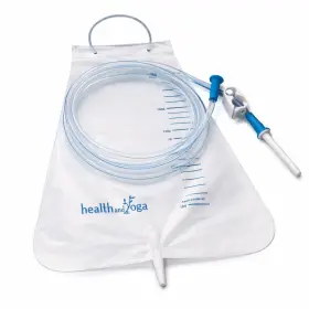 Sg523131220-1 Soulgenie Movnflo Super Economical Enema Bag Kit 2 Quart - Bpa And Latex Free Folda