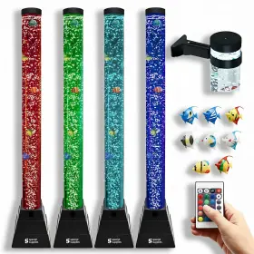 Special Supplies 850075710416 Aquarium Bubble Light Tube 16 Led Color Changing 4 Feet Remote Control