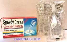 Speedy 719021001205 Enema Glycerin Constipation Bowel Relief 20ml X 10 Bulbs Large Pack