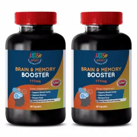 Sport Nutrition & Vitamins 601133573913 Focus Memory Storage Pills - Brain And Support 775mg Capsules 2b