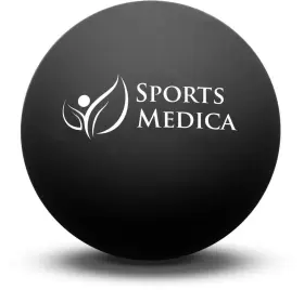 Sm-003 Sports Medica Lacrosse Ball For Myofascial Release - Black