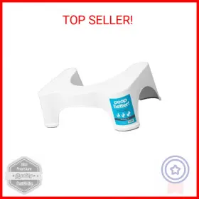 081676659 Squatty Potty The Original Bathroom Toilet Stool 7 Inch Height White
