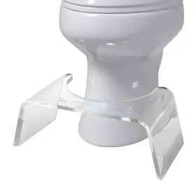 43220-56841 Squatty Potty Ghost Acrylic Toilet Stool 7 Inch