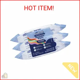 Squatty Potty Sqp0112 Flushable Wipes For Travel Or On The Go - 3 Pack 54 Total