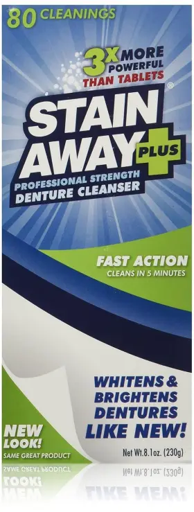 83272981024 Stain-away Plus Dental Cleanser 8.1-ounce Pack Of 3