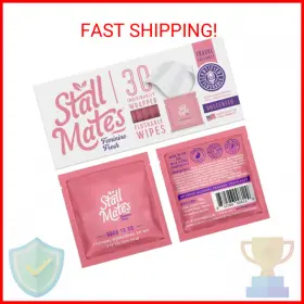 Sm001 Stall Mates Wipes Feminine Fresh - Flushable Individually Wrapped Cleansing Tr