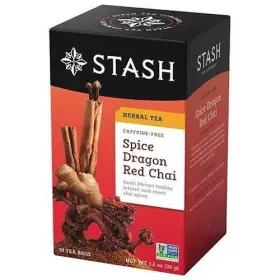 Stash Tea 077652083095 Spice Dragon Red Chai Caffeine Free 18 Bag