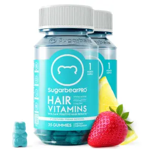 6000mcg Sugarbearhair 850000320260 Hair Vitamin Gummies Extra Strength Biotin 2 Month Supply Sugarbearpro