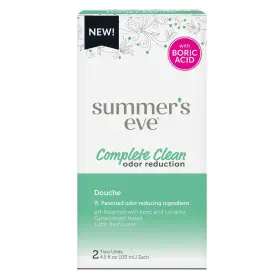 Summers Eve 041608003147 Feminine Douche Complete Clean Odor Reduction With Boric Acid Co