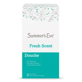 Summers Eve 041608186406 Douche Fresh Scent 4.5 Oz Size Pack Of 2 Ph Balanced Dermatol