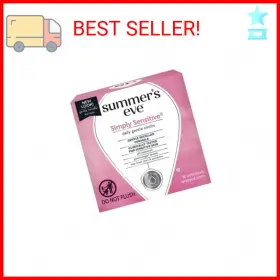 Summers Eve 041608871104 Feminine Cleansing Cloths Sensitive Skin 16 Each Pack Of 2