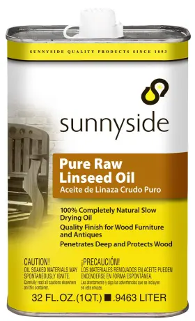 87332 Sunnyside Corporation Pure Raw Linseed Oil Quart