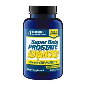 Super Beta Prostate Sbafgtl06004 Health Supplements 60 Count Advanced Saw Palmetto Sitosterol