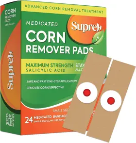 Corn006 Supreh Corn Removers For Toes Feet Bandages Cushions And Small Callus Removal
