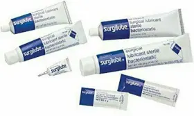 Surgilube 302810205553 Surgical Lubricating Jelly Sterile Lube Bacteriostatic 144ct 3 Pack
