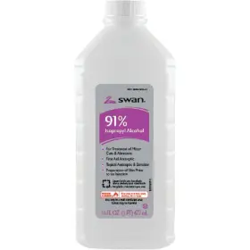 1000032198 Swan 16 Oz. 91% Isopropyl Rubbing Alcohol
